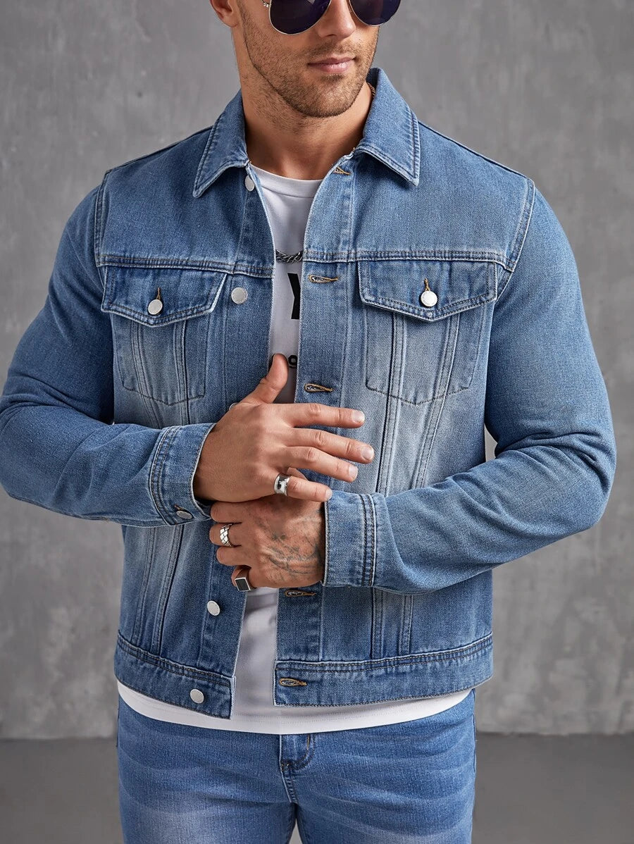 Men's Blue Jean Jacket