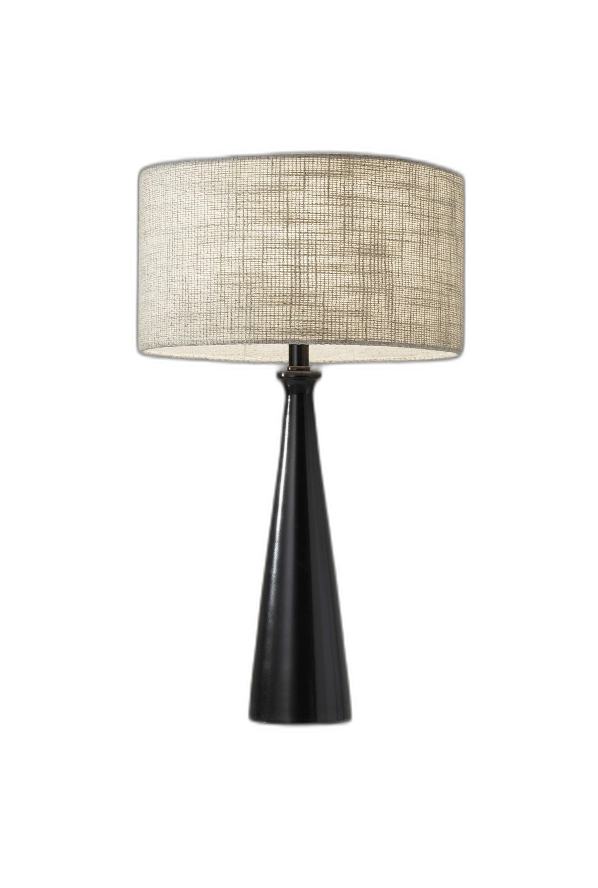 Metal Tapered Base Table Lamp (Various Colors)