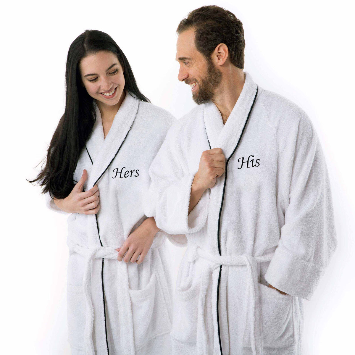 His and Hers Bath Robe