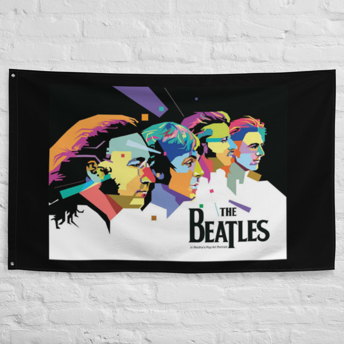 The Beatles Large Flag Hanging Wall Tapestry