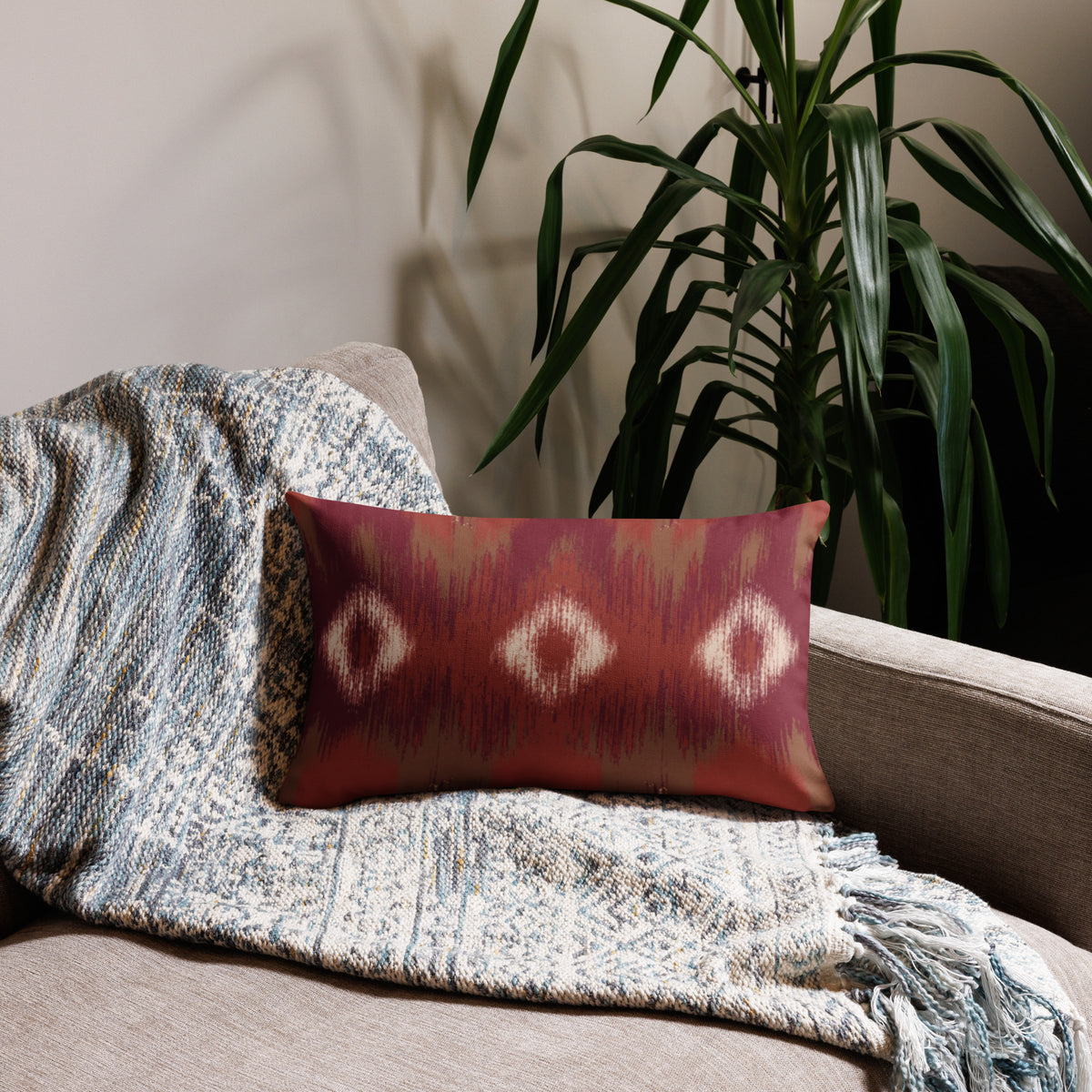 Artisan Throw Pillow | Handcrafted Elegance for Your Home