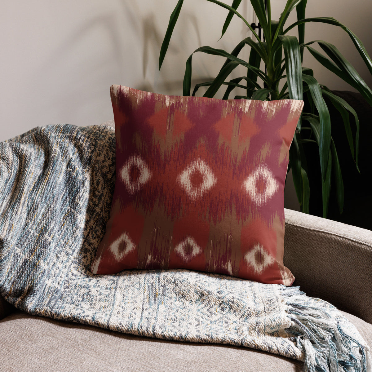 Artisan Throw Pillow | Handcrafted Elegance for Your Home