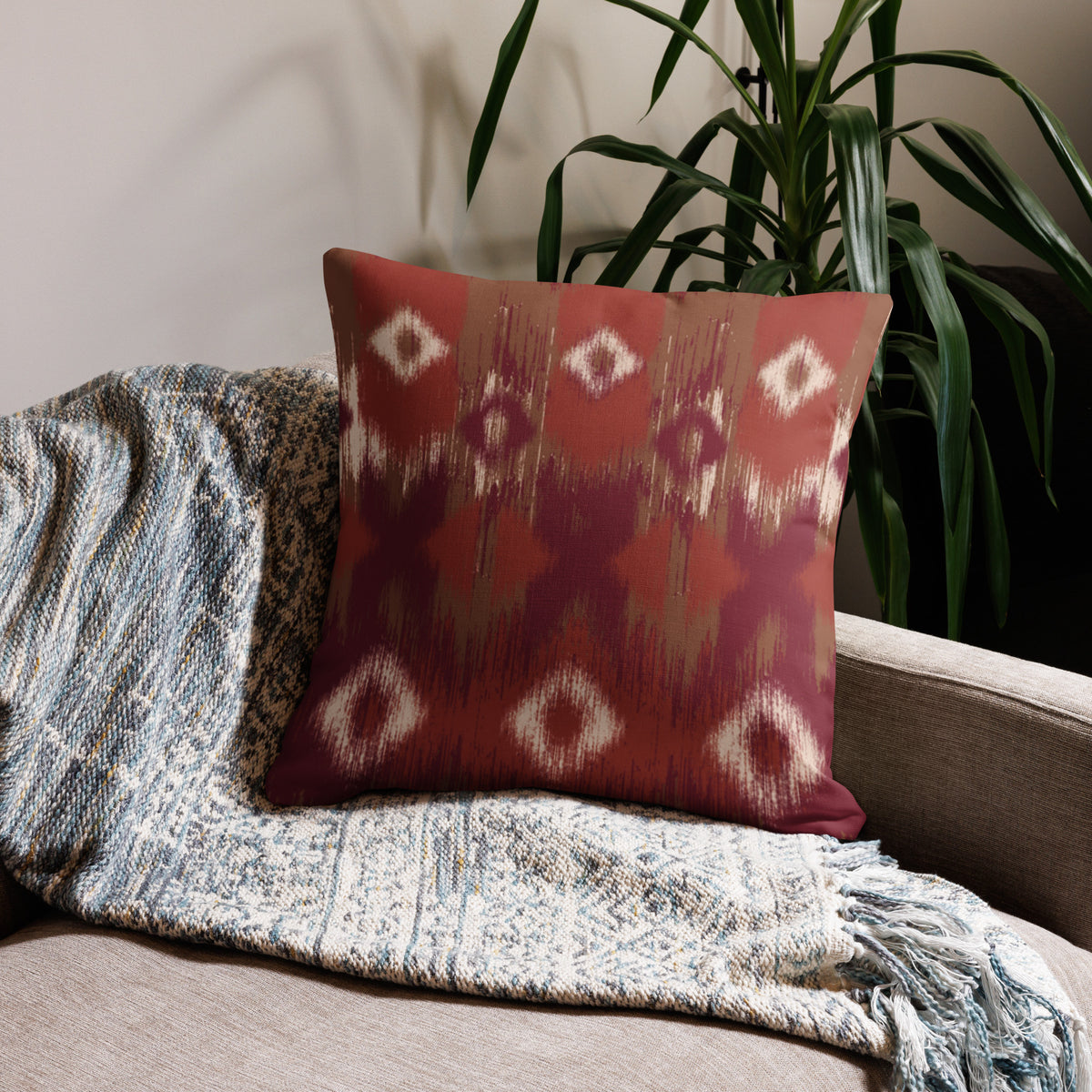 Artisan Throw Pillow | Handcrafted Elegance for Your Home