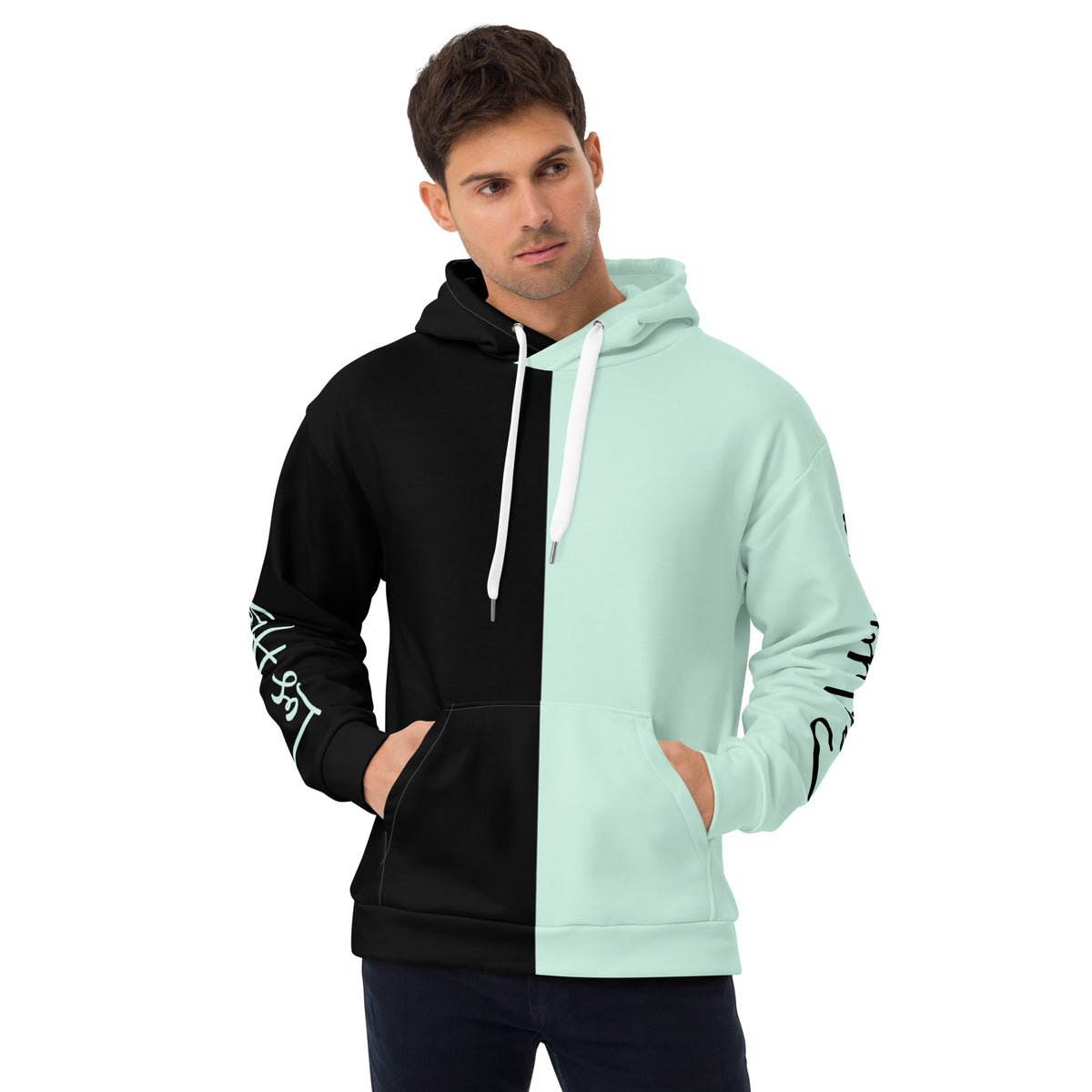 Men's Hoodie L.A. Colorblock Hooded Sweatshirt