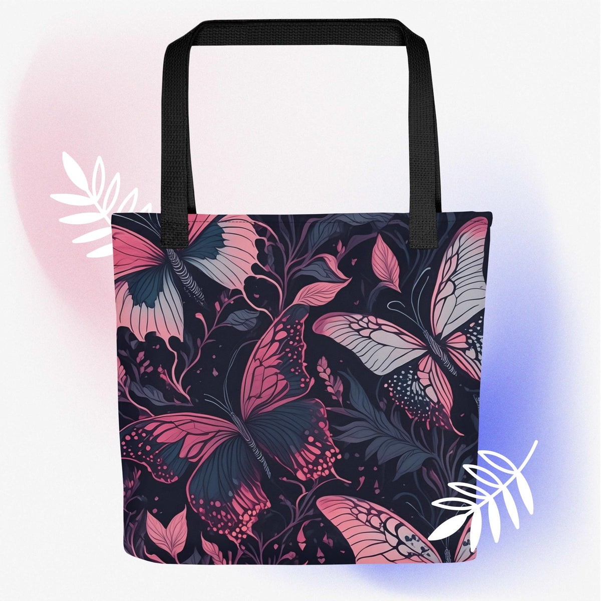 Women's Tote Bag Reusable Shopping Bag Beach Bag Handbag Butterfly Bag for Women