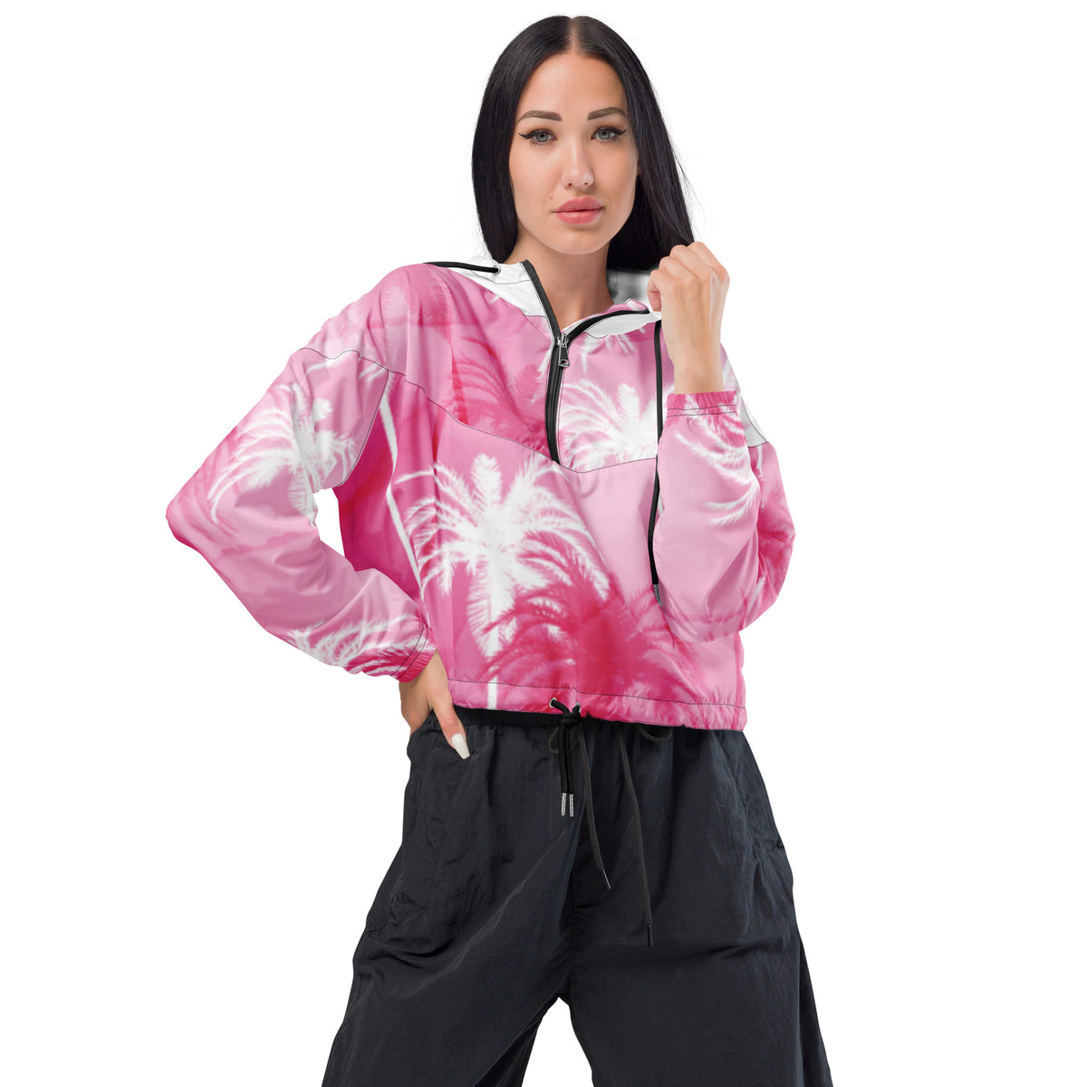 Women's Cropped Windbreaker | Chic & Functional Style