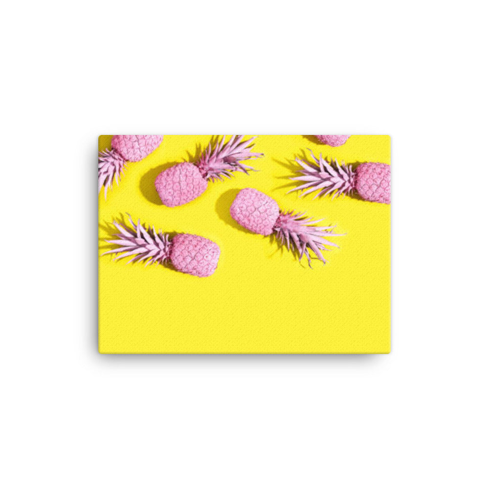 Canvas Wall Hanging Pink Pineapple