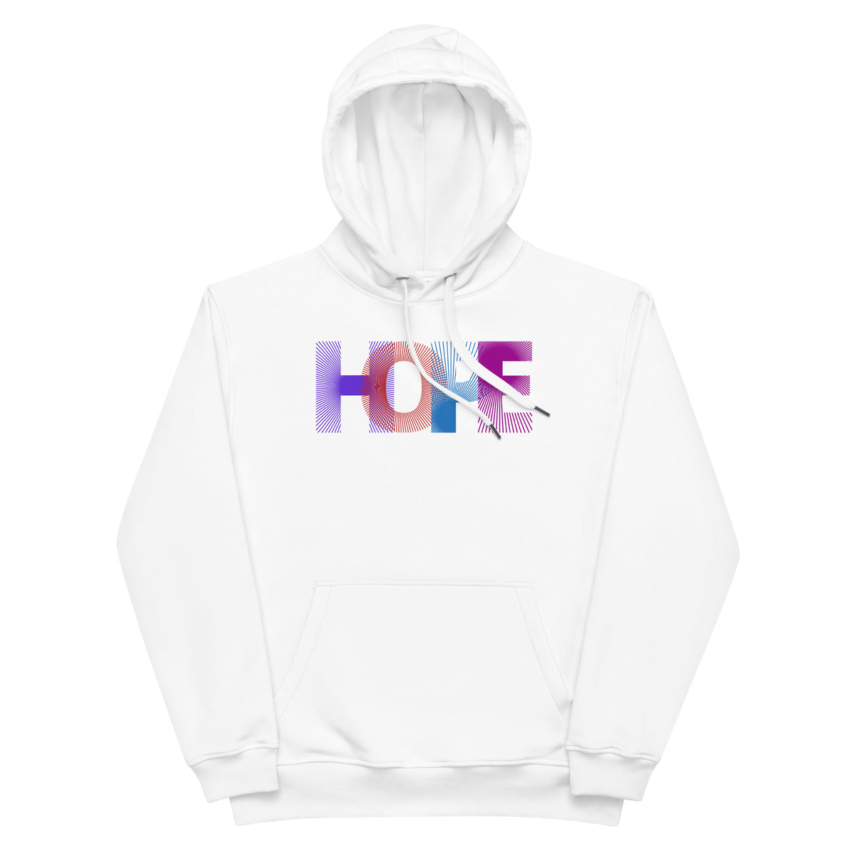 Premium Hoodie Eco-Friendly Unisex Hope Letter Design Hooded Sweatshirt