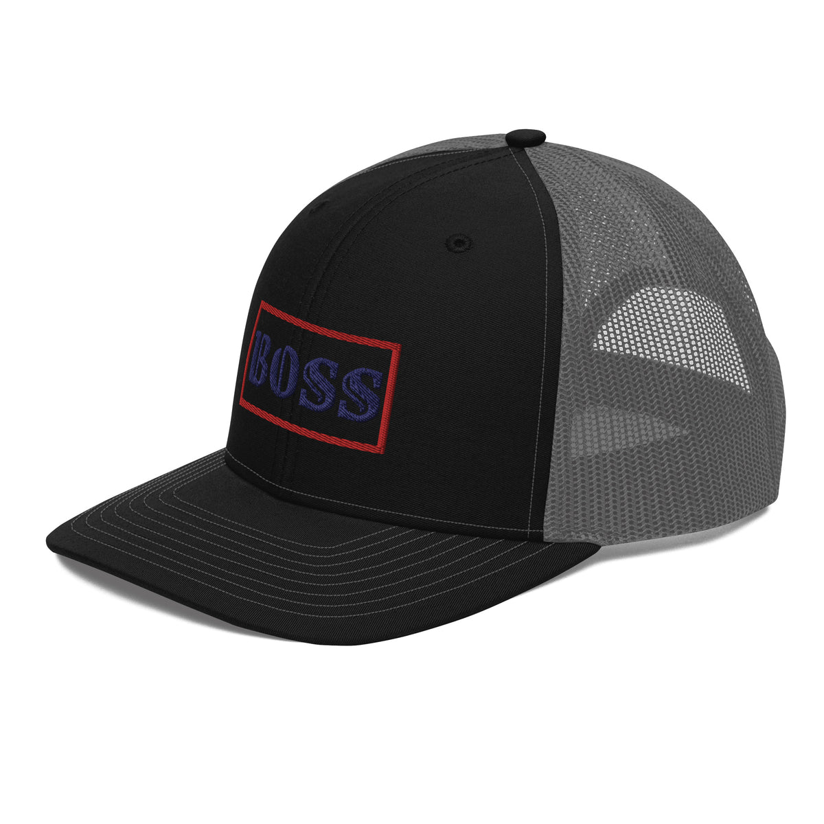 Trucker Cap with Embroidered Design